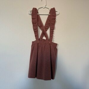 H&M kids knit skirt suspender